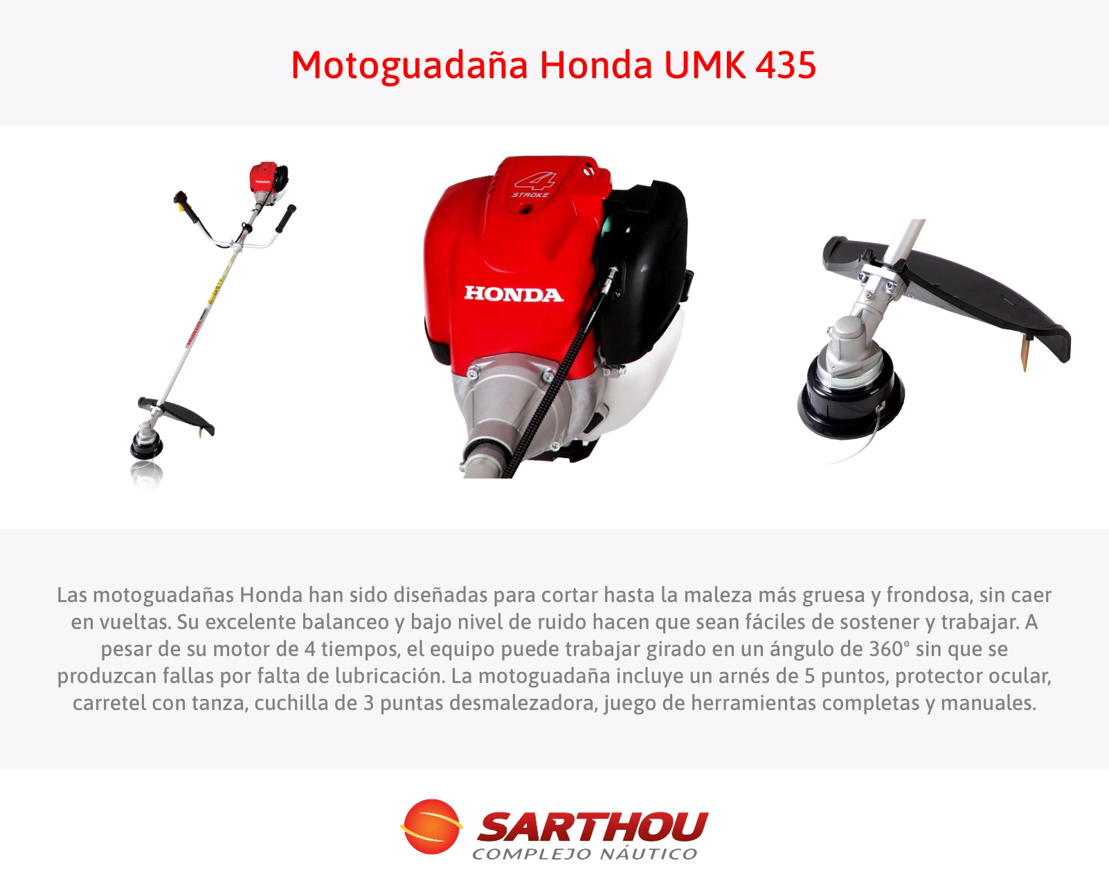 Motoguadaña UMK 435